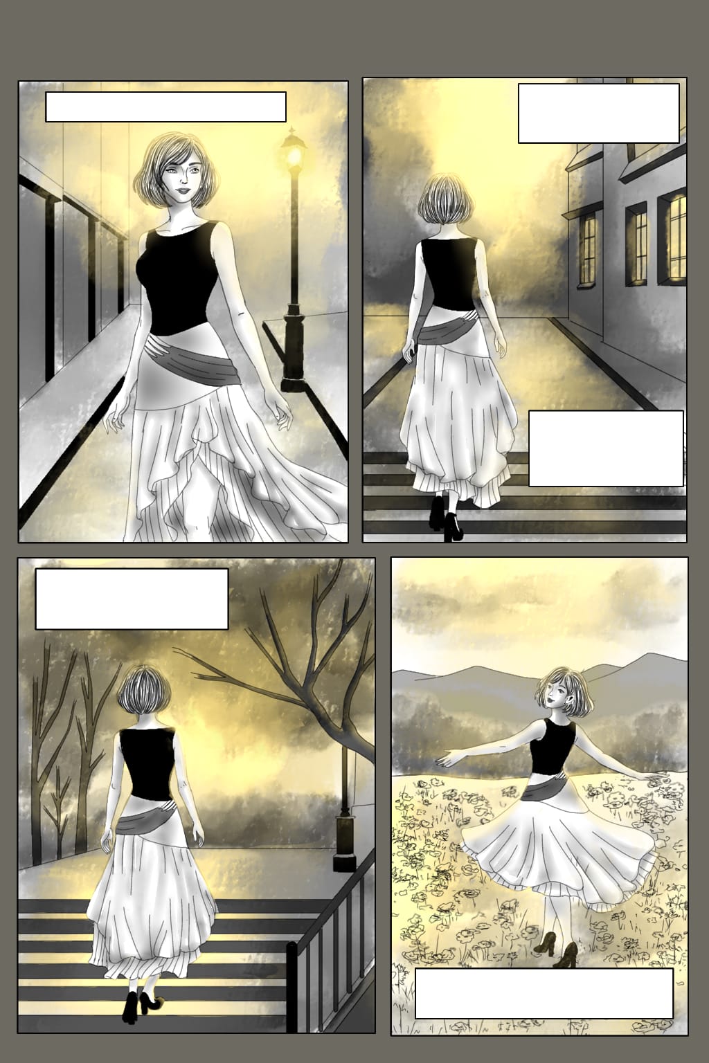 Blooming Light: Chapter V comic story