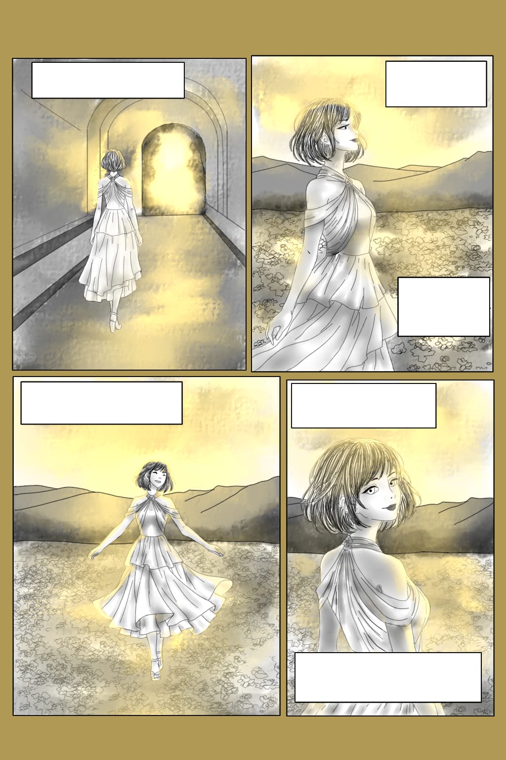 Towards the Light: Chapter VI comic story