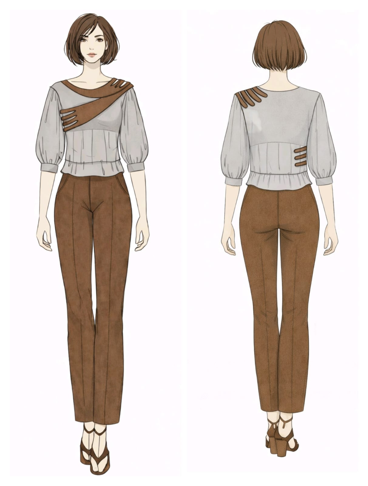 Garment concept: The Reaching